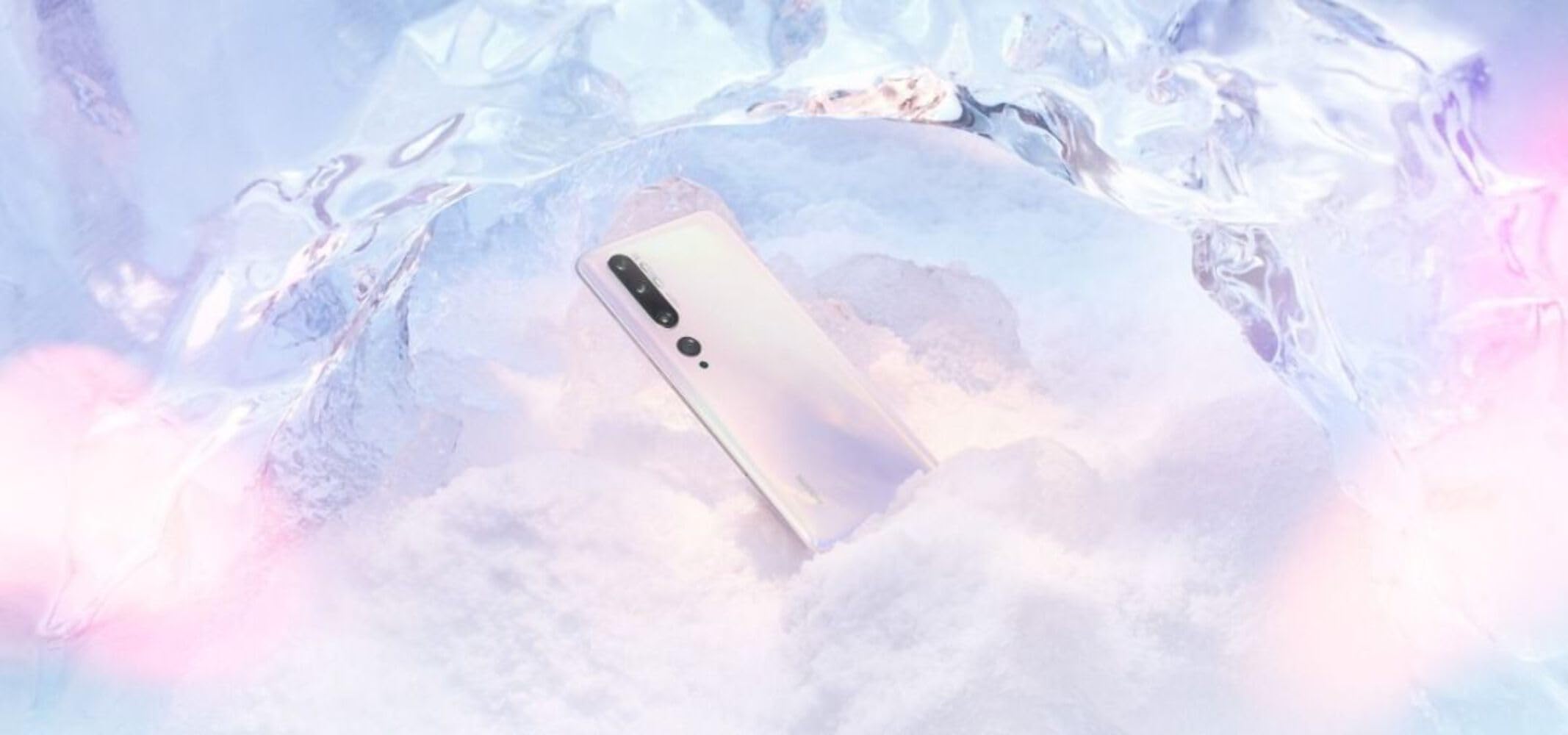 Xiaomi Mi Note 10 Smartphone, Dual Sim, 128GB, 6GB Ram - Glacier